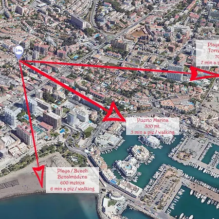 Holidays2benalmadena Marysol Aacc And Pool Apartment *